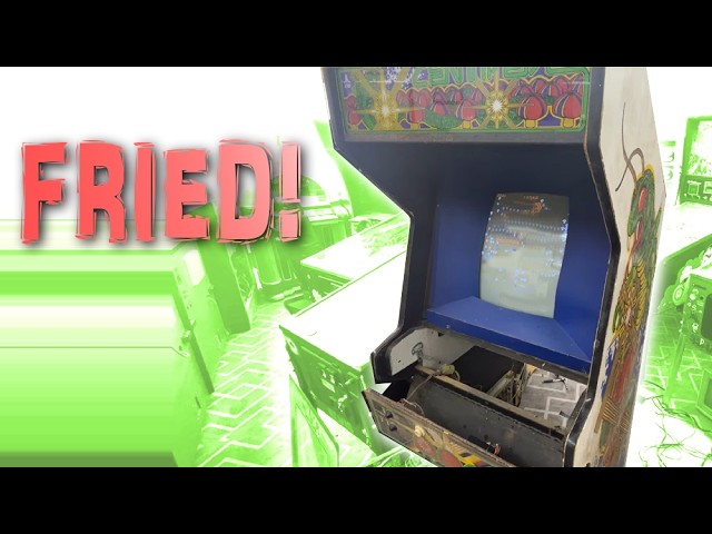 Power Supply FRIED This Atari Centipede Arcade Game?