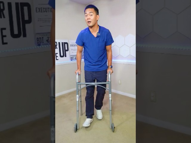 You’re Using Your Walker Wrong. Fix This Now #walker #assistivedevices