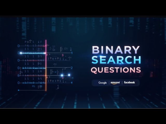 Position of an Element in Infinite Sorted Array | What it is? | How to Solve? | TC? | SC?