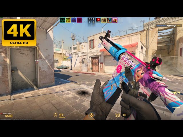 Counter-Strike 2 Gameplay 4K (No Commentary)