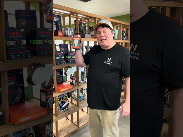 Selection Of #Nebo #Lighting for all your #outdoor needs and #unexpected #blackout at Hawkes Outdoor