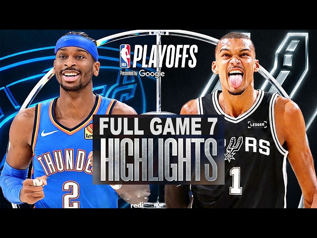 Spurs x Thunder Full Game 7 - May 30 , 2026 | NBA Playoffs