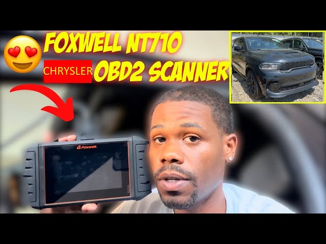 Foxwell NT710 For Chrysler Scanner Diagnostic OBD2 Scanner Review