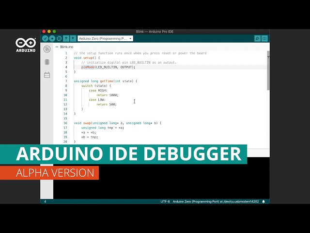 Arduino Pro IDE Debugger