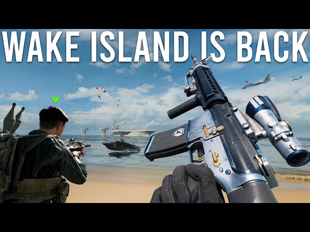 Battlefield 6 Wake Island and Carrier Strike Gameplay.