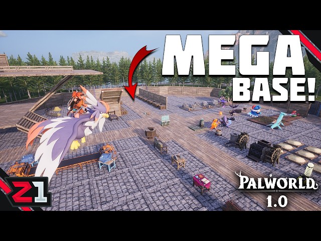 Starting The MEGA Main Base And Getting Organized! PALWORLD 1.0 [E5]
