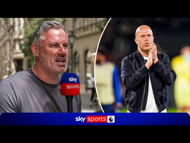 Jamie Carragher reacts to Liverpool sacking Arne Slot | "It's a risk"