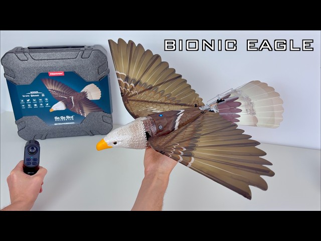 Bionic EAGLE with GPS FC | Unboxing, Assembly and First Flights | Go Go Bird Eagle 1050