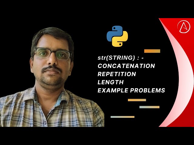 Python Strings - Concatenation, Repetition and Length