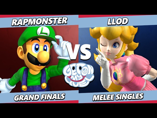 GOML 2026 GRAND FINALS - lloD (Peach) Vs. RapMonster (Luigi) Smash Melee - SSBM