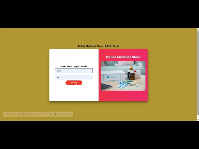 Online Pharmacy Shop - Python Django Project Source Code