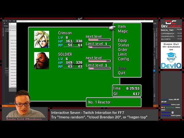 Coding Twitch Interaction for Final Fantasy 7 - WPF - C# - .NET Core - Ep 202
