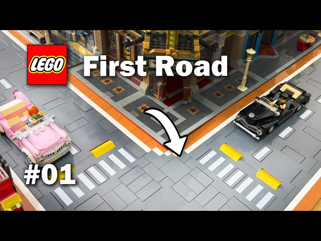 Building the First Road in My LEGO City | BaiBrick City Ep. 1