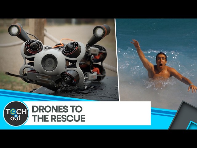 How Underwater Drones Are Changing Water Rescues | Tech It Out