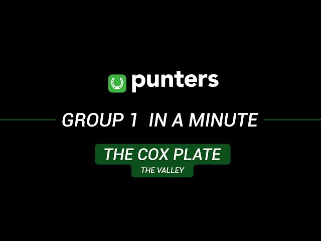 Group 1 in a Minute - Cox Plate | Punters