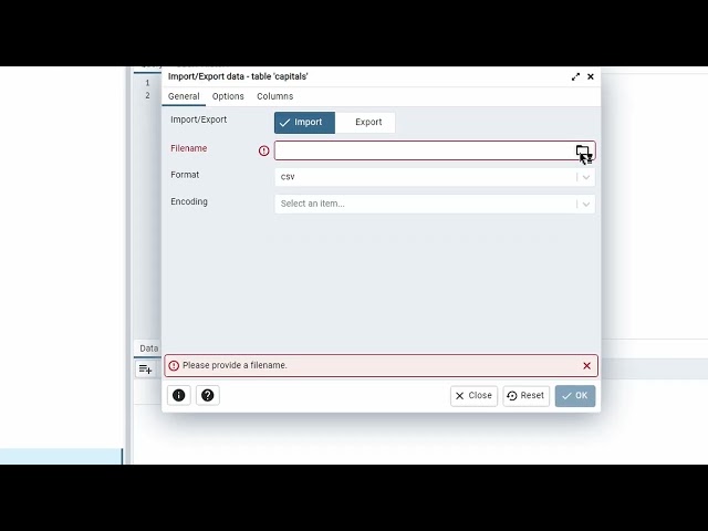 33.252. Use pgAdmin to CREATE a TABLE