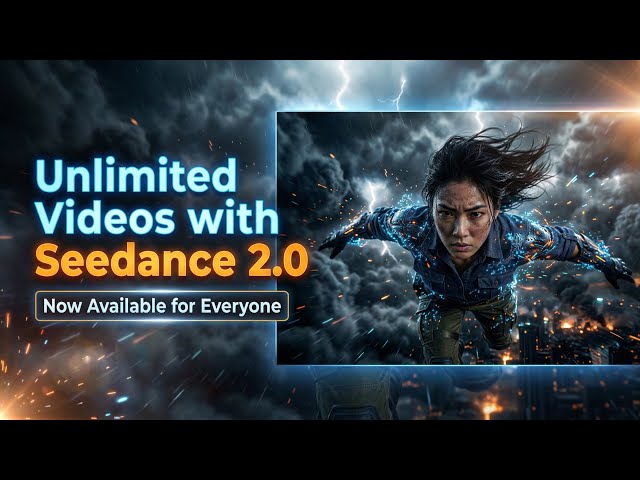 Seedance 2.0 ya es público. Vídeos de IA ilimitados con Seedance 2.0: ahora todos pueden probarlo.