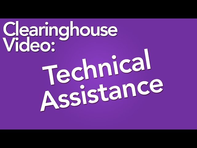 Technical Assistance