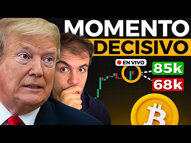 🚨¡MOMENTO DECISIVO PARA BITCOIN! ¿85K o 68K?
