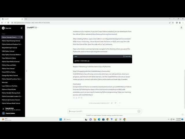 code with harry python download