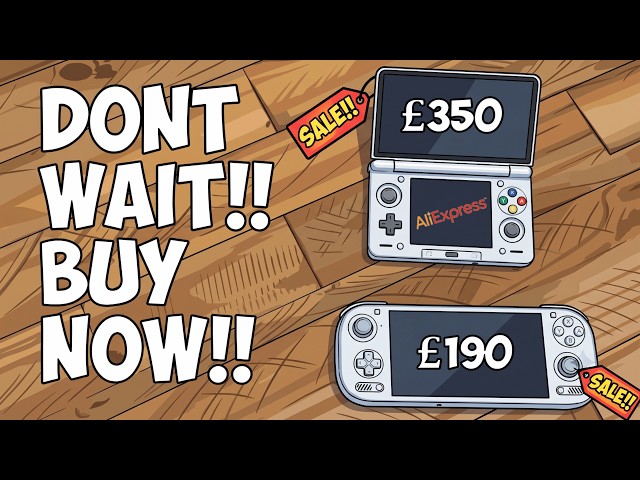 INSANE AliExpress Handheld Savings! Buy NOW!