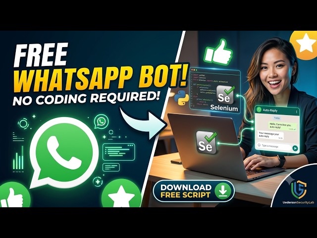 How to Build a FREE WhatsApp Bot with Python (No Coding Required!)