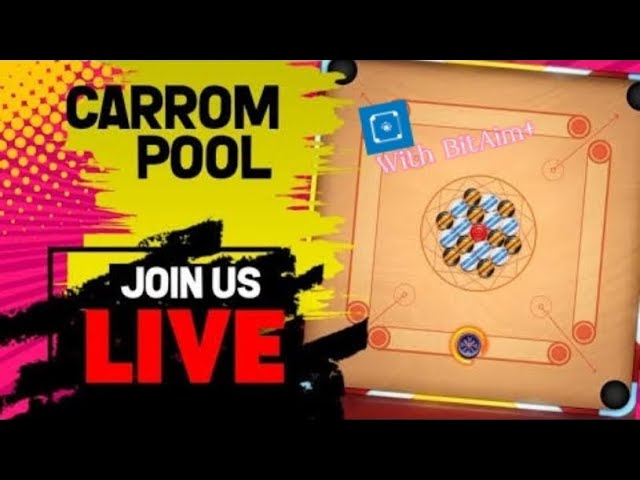 carrom live with BitAim+ #carrompool #bitaim