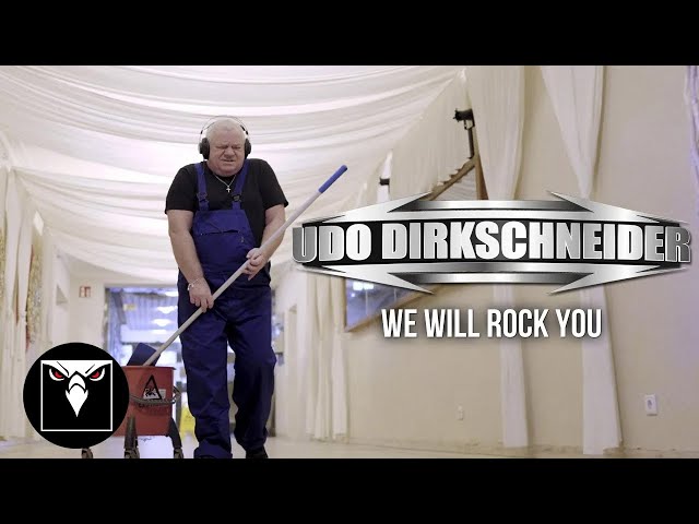 UDO DIRKSCHNEIDER - We Will Rock You (Udo Dirkschneider Version) (Official Music Video)