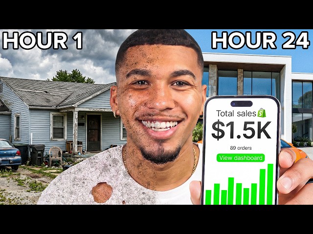 I Tried Starting a 1-Person AI Business in 24 Hours ($0 to $1,000 Challenge)