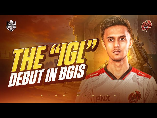 SIMP The “ IGL “ Debut in BGIS | Qualified for SemiFinals🍊