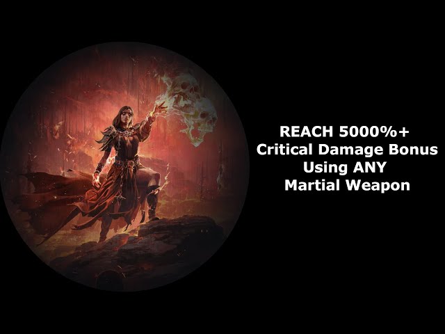 PoE2 Meme Infernalist - Over 5000% Critical Damage with ANY Martial Weapon!