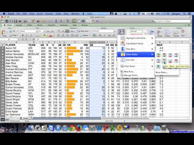 Conditional Formatting