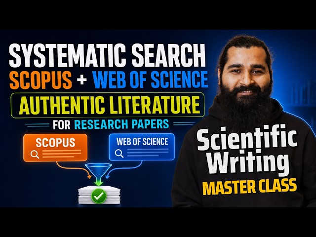 Systematic Searching in Scopus & Web of Science | Find Authentic Literature 📚🔍 to write papers