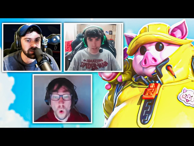 Twitch Streamers get DESTROYED by my Roadhog! | Overwatch