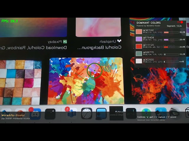 🌈Real-Time Color Extraction - MareArts-Xcolor