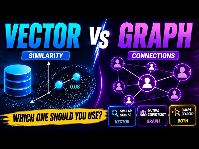 Vector vs Graph DB: Which One Should You Use? 🤯