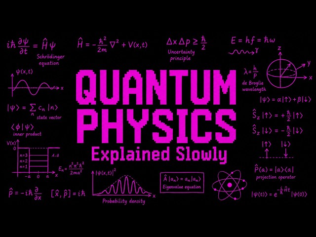 Literally Everything About Quantum Physics Explained Slowly (For Sleep)