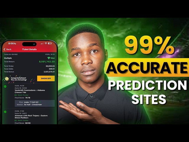BEST FOOTBALL PREDICTION SITES - up to 99% Accurate Betting Tips Today