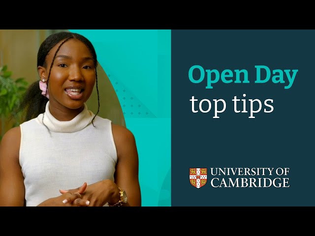 How to make the most of Cambridge Open Days