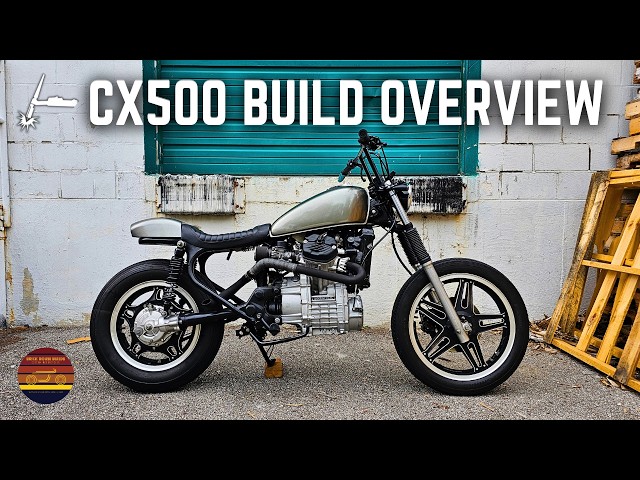 CX500 Custom Build Overview & Ride - SOUNDS ANGRY!