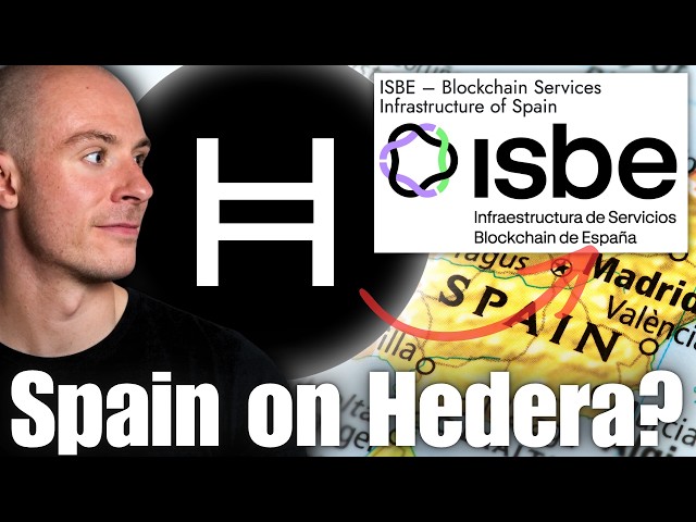 Spain To Run On Hedera Hashgraph HBAR.... HUGE CONNECTION!!!!
