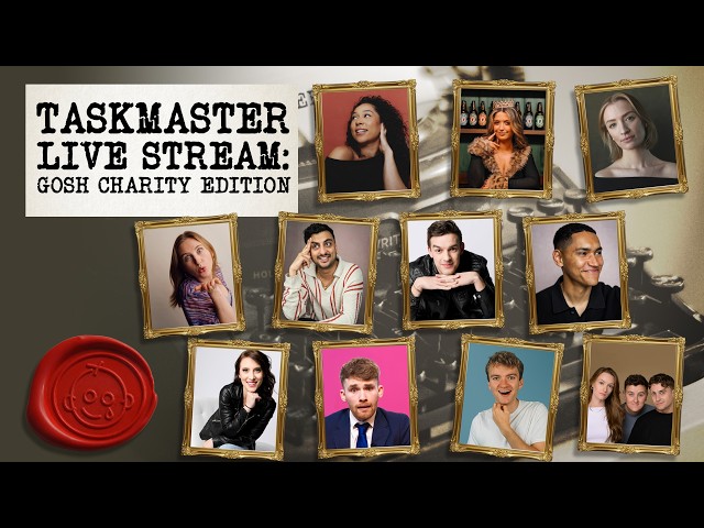 Taskmaster Live Stream: GOSH Charity Edition