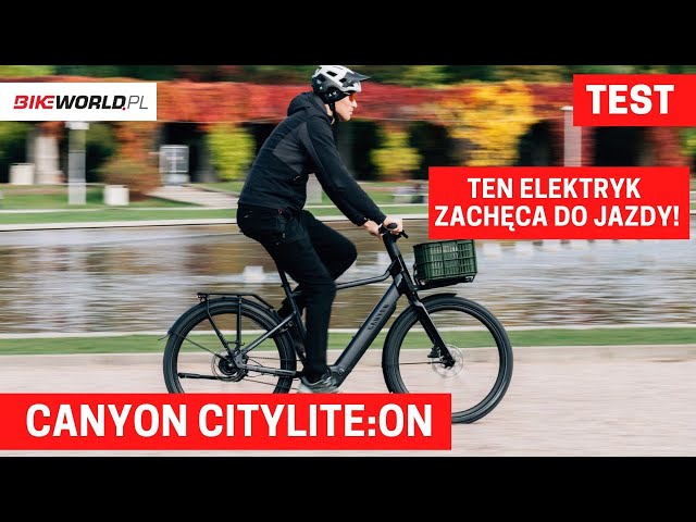 Test: Canyon Citylite:ON – a light and powerful electric bike for the city that encourages you to...