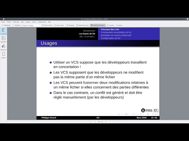 Git : principes et utilisation de base