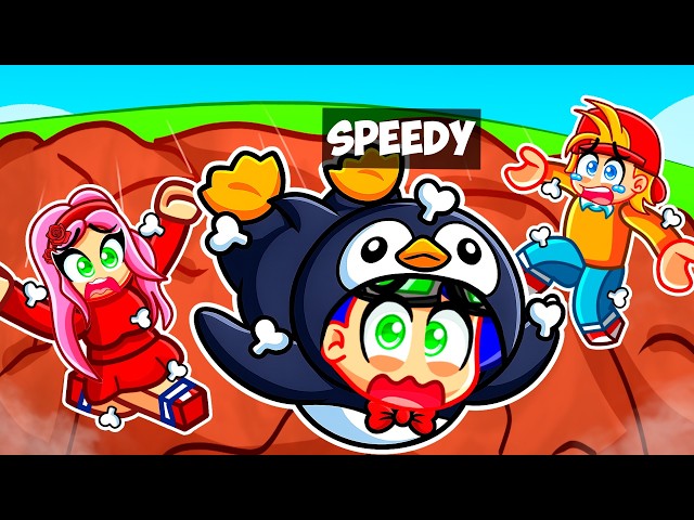 Me Converti en GUGUGAGA PENGUIN y me ROMPI TODOS los HUESOS...