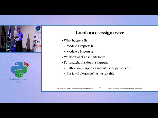 Reuven Lerner - What happens when you import a module?