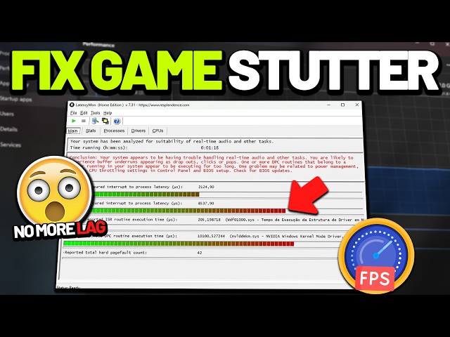 Fix Game Stuttering in Windows 11 – DPC Latency Optimization Guide