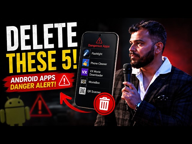 WARNING Android Users! Check Your Apps Before It’s Too Late 🚨 Hacker Vlog
