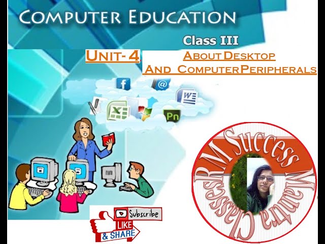 CBSE Class-3 || Computer ||  Chapter -4 ||  About Desktop And Computer Peripherals ||