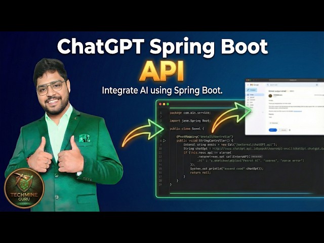 OpenAI API Integration in Spring Boot (Java) – Step-by-Step Beginner Guide